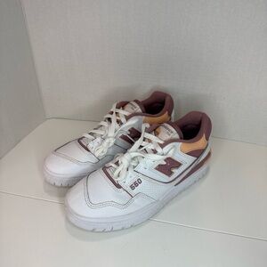New Balance Women’s 550 (Color: Rosewood Hazy Peach) Size 8.5 (B) Excellent Con